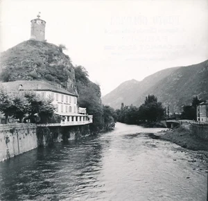 TARASCON S/ARIÈGE c. 1955 - Hôtel Tour du Castella L'Ariège Ariège - Div 11876 - Picture 1 of 2