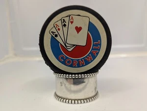 RARE Vintage Cornwall Aces AHL 90s Defunct Team Official Hockey Puck - Picture 1 of 3