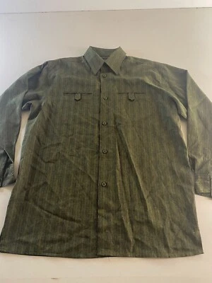 Camisa Pronti Verdosa Poli Única Bolsillo Grande L 17 x 35/36 Longitud es 34.5  Foto 1 de 4