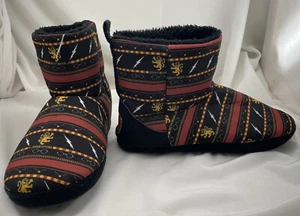 Harry Potter Gryffindor Booties Slippers Unisex Size Medium 7 / 8 Bio World - Picture 1 of 12