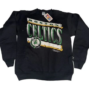 Felpa basket vintage nuova NOS Boston Celtics 1990 STARTER NBA taglia S nuova con etichette - Foto 1 di 21