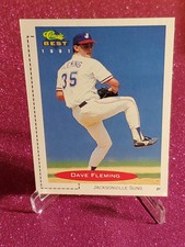 1991 Classic Best # 284 Dave Fleming Jacksonville Suns Rookie Seattle Mariners 