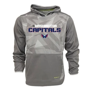 Washington Capitals NHL Reebok Men's Center Ice TNT Speedwick Hoodie - Picture 1 of 2