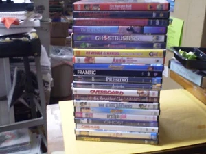 (23) Great 80's DVD Lot: (2) Ghostbusters Karate Kid Blues Brothers Goonies MORE - Picture 1 of 4