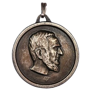 France - médaille Marcelus Toe-Guor Le Nostradamus du XX siècle - laiton argenté - Imagen 1 de 2