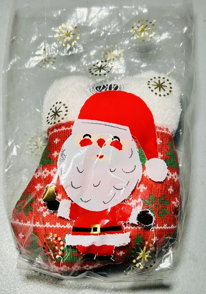 Винтажные плюшевые вязаные рождественские чулки игрушка для домашних животных AKC American Kennel Club 6 дюймов новые - Изображение 1 из 3