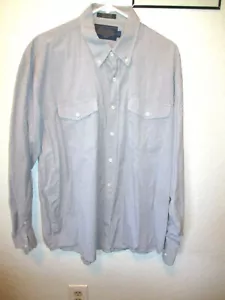 Graues Herrenhemd~Langarm~Button Down Kragen~Kreis S~17,5"/36~gebraucht - Bild 1 von 7
