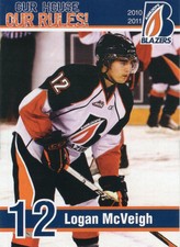 2010/11 Kamloops Blazers - LOGAN McVEIGH