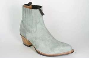 12380 Sendra Stivaletti LIA Serraje Grigio Camoscio Grigio Cucito A Mano - Bild 1 von 6