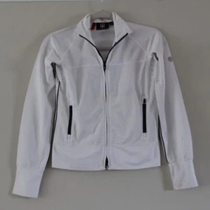 Victorinox Swiss Womens White Full Zip Track Running Jacket XS - Picture 1 of 9