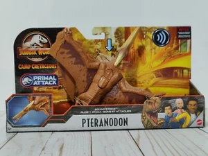 Jurassic World Pteranodon Campamento Cretácico Sonido Golpe Dinosaurio NUEVO 2020 - Imagen 1 de 6