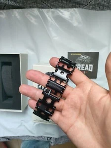 Herramientas de acero inoxidable Leatherman Tread usables pulsera eslabón multiherramienta - Imagen 1 de 14