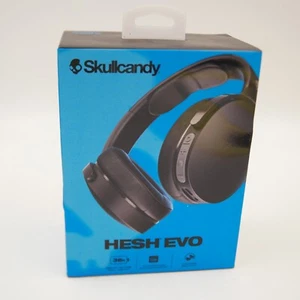 Skullcandy Hesh Evo Black Wireless Bluetooth Over Ear Headphones - Photo 1 sur 3