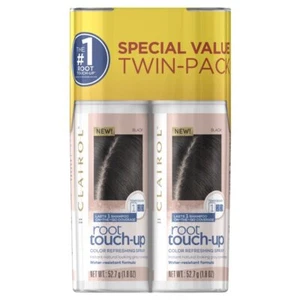 10 Pack Clairol Root Touch Up Spray Twin Packs Black 1.8 oz. Ea. - Picture 1 of 6