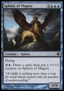 MTG SPHINX OF MAGOSI FOIL ITALIAN EXC - SFINGE DI MAGOSI - ROE - MAGIC - Picture 1 of 1