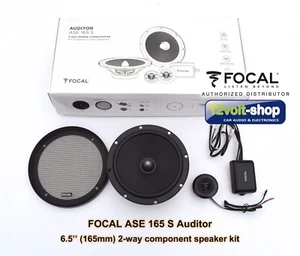 FOCAL ASE 165 S Auditor 6.5’’ 2-way component speaker kit; 55W RMS; 4Ω - Picture 1 of 8