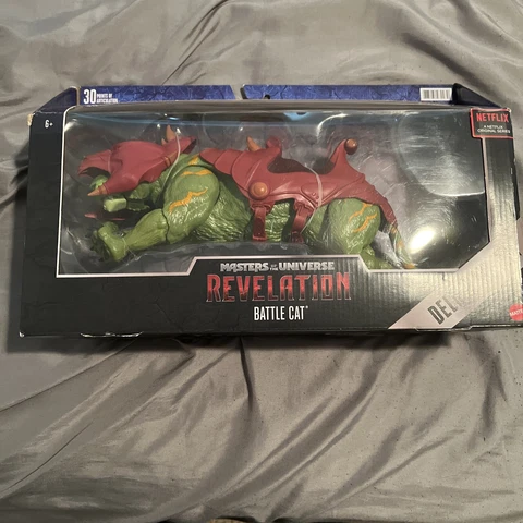 Mattel Masters of the Universe MOTU Masterverse Revelation Battle Cat Cringer Cover
