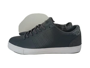 Adidas Neo Label Ortholite Daily Leder Skateschuhe grau weiß Herren US Größe 13 - Bild 1 von 11