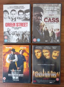 Green Street, Cass, Wild Wild West, Gangs of New York x4 DVDs Bundle - Picture 1 of 4