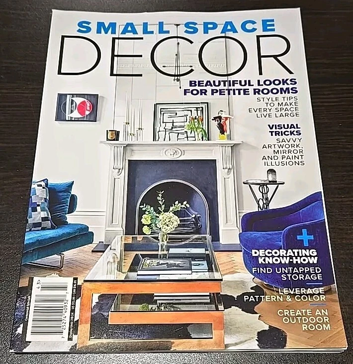 Small Space Decor Magazine Beautiful Looks for Petite Rooms 2024 - Image 1 of 1