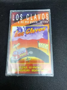 Los Clavos A Mi Me Gusta Latino Mc K7 New Sealed Made Ita Dklc 012 Compilation - Picture 1 of 3