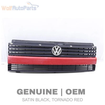 VW EUROVAN 1992-1995 - Conjunto de radiador delantero/rejilla de parachoques 701853653E Foto 1 de 4