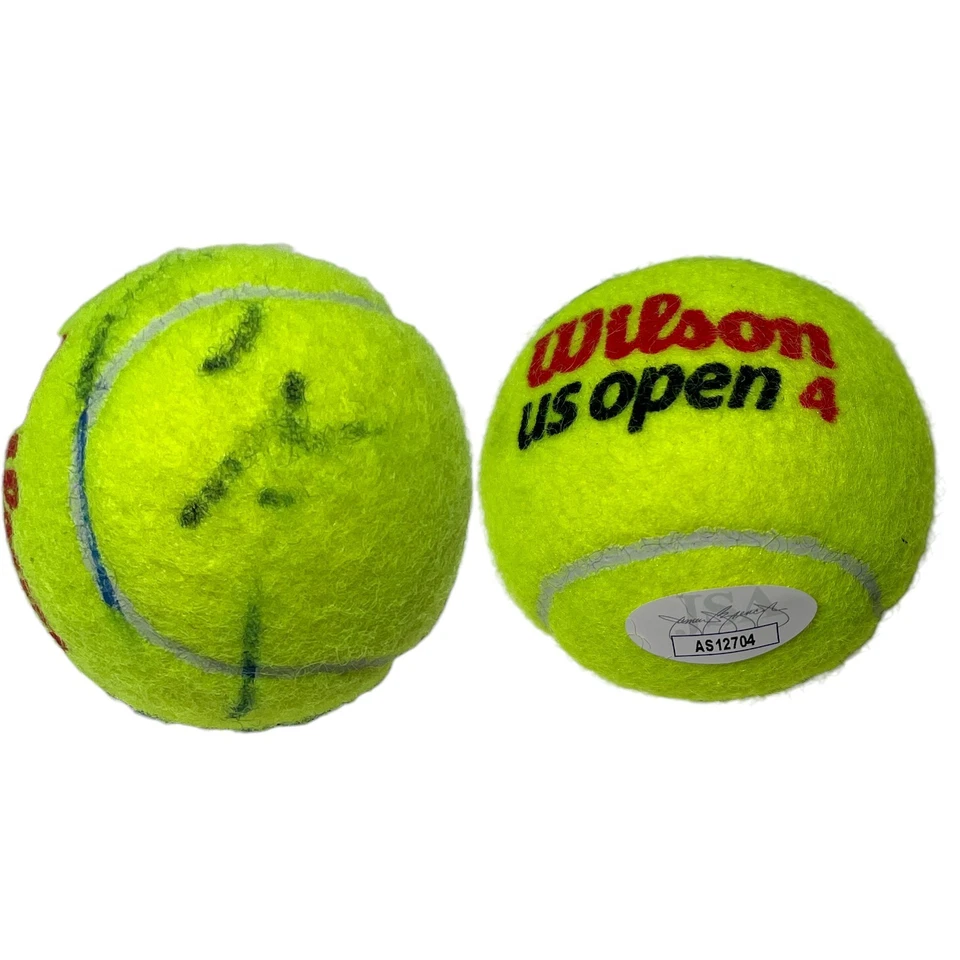 CARLOS ALCARAZ FIRMADO AUTOGRAFIADO US OPEN TENIS CAMPEÓN JSA Foto 1 de 2