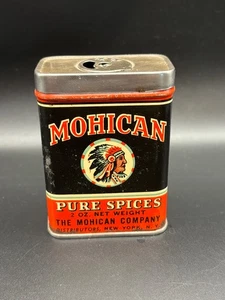 Vintage MOHICAN PURE SPICES 2oz TIN – CLOVES - New York - Picture 1 of 7