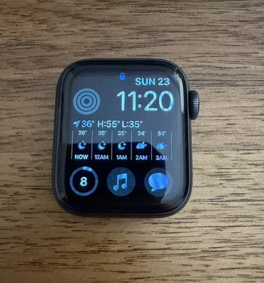Apple Watch Series 6 40mm GPS WiFi Graphit  - Bild 1 von 2