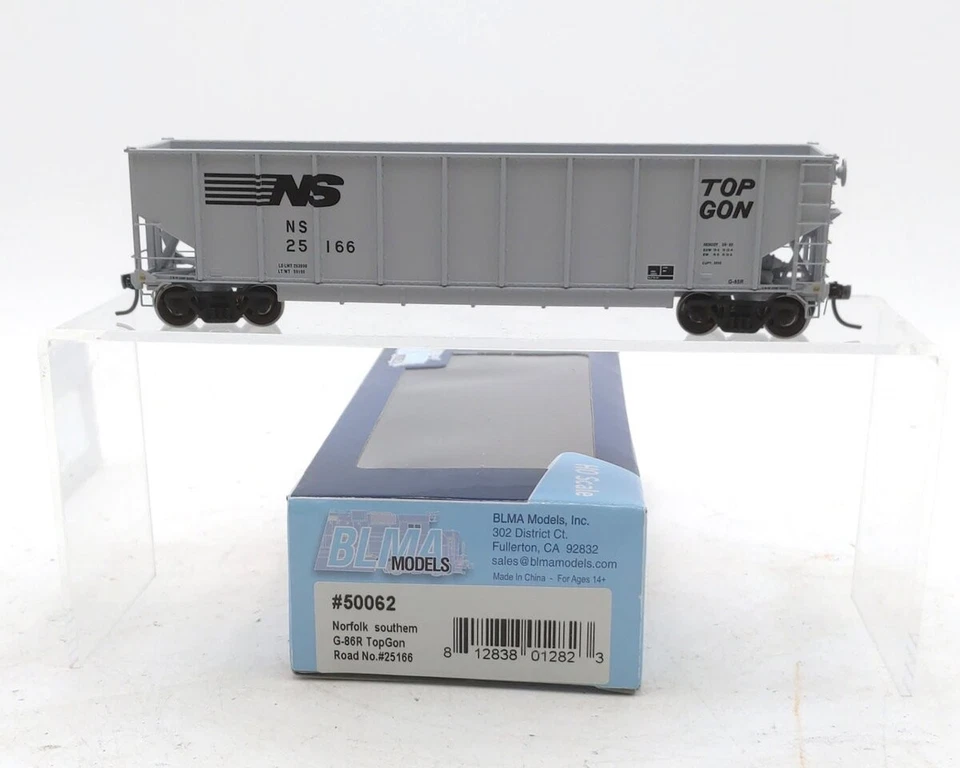 BLMA Models 50062 HO Scale Norfolk Southern G-85R TopGon Gondola #25166 NIB - Image 1 of 1