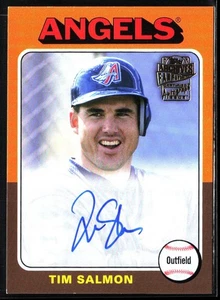 Archivos Topps 2021 - Autógrafos favoritos de los fanáticos 1975 Topps #FFA-TS Tim Salmon (AU) - Imagen 1 de 2