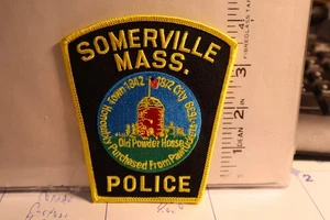 police patch  SOMERVILLE POLICE MASSACHUSETTS - Picture 1 of 1