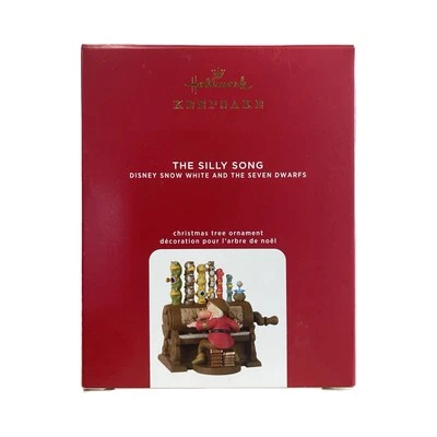 2020 Hallmark The Silly Song Ornament - Disney Snow White And The Seven Dwarfs