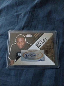 2011 SAGE Autograph Series - Randall Cobb #A-8 Gold Autographs 42/200 (AU, RC) - Picture 1 of 4