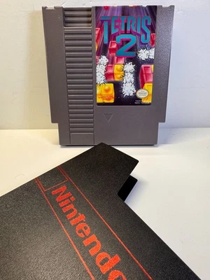 Tetris 2 (Nintendo NES, 1993) Authentic. NEAR MINT 9/10 Tested - Image 1 of 4