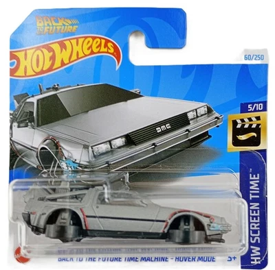 2024 Hot Wheels Back To The Future DeLorean Hover Mode 5/10 Screen Time Machine - Image 1 of 4