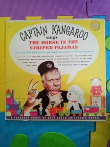 Captain Kangaroo LP singt das Pferd im gestreiften Pyjama 1974 Vinyl Schallplatte Vintage - Bild 1 von 3