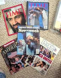 5. September 9/11 2001 Foto New York Bombenanschläge Zeitschriften mit Überraschungsbonus Ausgaben - Bild 1 von 1