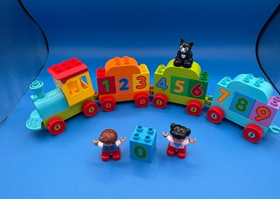 Lego Duplo 10847 Number Train Complete 2017 Retired 23 pieces - Image 1 of 4