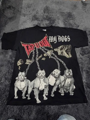 Y2k Tapout My Dogg Shirt Mens XL Shaka Active Black - Image 1 of 3