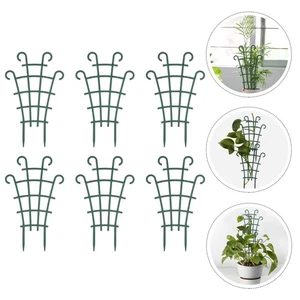 Set of 2 Pflanzenkletterbügel Halter Für Kletterpflanzen Blumenstützrahmen - Bild 1 von 12