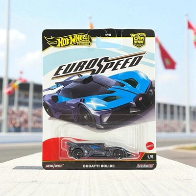 2025 Hot Wheels Car Culture Premium Euro Speed Bugatti Bolide 1/5 Die-cast Car - Image 1 of 4