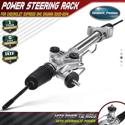 Conjunto de pinhão e rack de direção hidráulica para Chevrolet Express GMC Savana 2003-2014 - Imagem 1 de 4