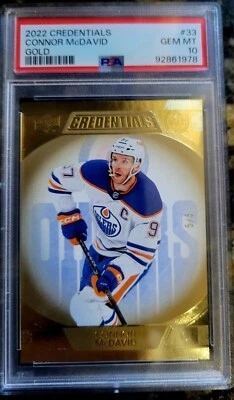 2022-23 Credentials Connor McDavid Super Short Print 5 Of 5 🔥 🔥 🔥 - Image 1 of 2
