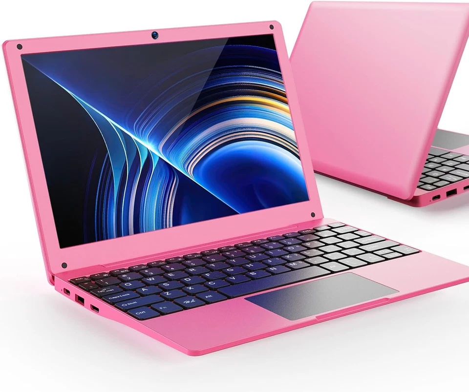 Laptop Computer 10.1'' Quad Core Android 12.0 Mini Netbook für Kinder Erwachsene - Bild 1 von 4