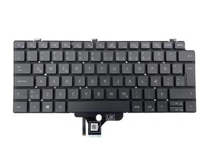 GENUINE Dell ICELANDIC Keyboard BACKLIT Dell Latitude 7310 | 4YCP9 NSK-QPABC - Zdjęcie 1 z 3