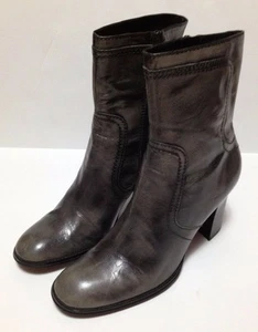 Nine West Wourson Mid-Calf Boots Women's 8.5M Antique Gray Rounded Toe Shoes - Picture 1 of 9