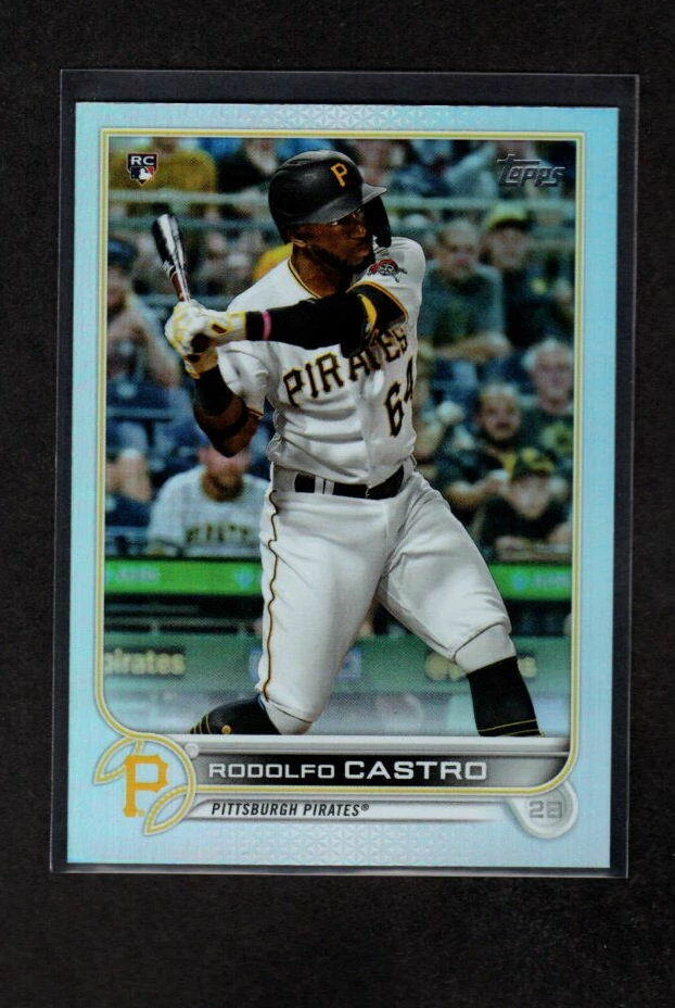 RODOLFO CASTRO 2022 TOPPS RAINBOW FOIL PARALLEL ROOKIE PITTSBURGH PIRATES - Image 1 of 1