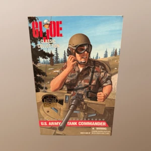 GI Joe 1996 Ejército de los Estados Unidos Tanque Comandante Colección Clásica Afroamericana Sellado - Imagen 1 de 8