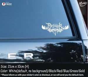 Metalocalypse Dethklok Sticker Reflective Car Laptop Decal Best Gifts Yeti - Picture 1 of 1